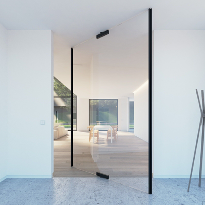 Pivot Doors by Surbiton Glass