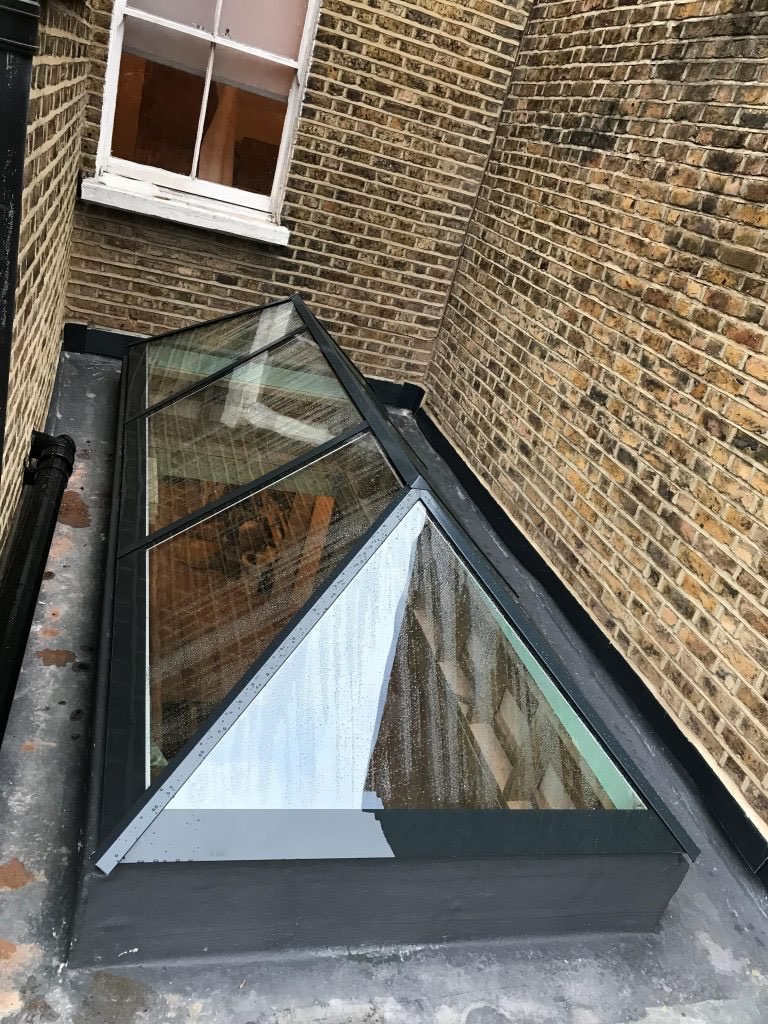 roof lantern installation